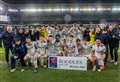 Bradfield celebrate at the double