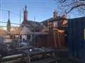 Pop-up bar during pubs refit