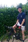 Thatcham teenager sets off on charity bike ride