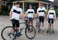 Father and son take on marathon cycle challenge