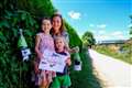 Newbury girl puts out home-made dog poo bag dispensers to help community 