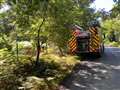Royal Berkshire Fire and Rescue Service: Firefighters tackle 'deliberate' woodland blaze