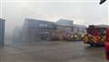 Fire crews battle a blaze at Ramsbury Brewery in Aldbourne
