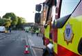 Fire crews called to two-car collision