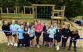 Ashford Hill Primary School's new adventure playground opened.