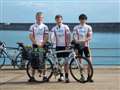 Friends pepare for 1,800-mile Olympic cycle quest
