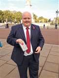 Big day at the palace for Cold Ash man