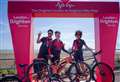 Sisters complete 54-mile ride in memory of dad