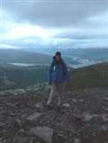 Tribute to grandmother in midnight mountain hike