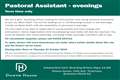 Pastoral Assistant Required - evenings