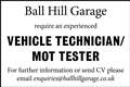 Vehicle Technician/MOT tester