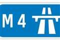 Crash shuts lanes on M4