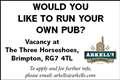 Would you like to run your own pub?