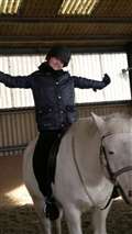 Dorota is back in the saddle