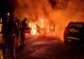 Firefighters called to Midgham car fire 