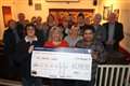 Quizzers donate £2,500 to Rainbow Rooms