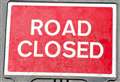 Planned road closure later this month