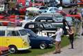 Classic vehicle show en route for return 