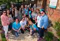 Village school's new garden opened by international visitors