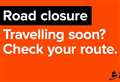 A34 northbound carriageway currently closed between Chieveley and Chilton due to a collision
