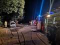 Crews from Kingsclere and Tadley called out to tackle car fire