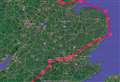 Coronation flypast route and times