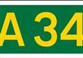 Delays on A34 following multi-vehicle collision 