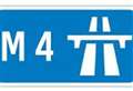 Weekend M4 closure