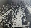 Hundreds of Cub Scouts enjoy a jubilee party at Newbury's Corn Exchange in 1976