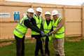 Ground breaking ceremony marks start of hotel construction