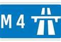 Traffic alert: M4 crash causing delays