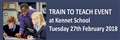 Train to Teach event