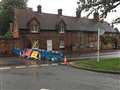 Diversion after major crash in Aldermaston