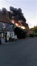 Fire crews called after 'huge explosion' in Woolton Hill