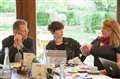 Arts Council England chairman visits arts forum's Stanford Dingley HQ