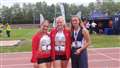 Charlotte storms to victory on her international debut