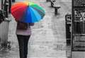 Weather warning issued for heavy rain