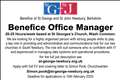 Benefice Office Manager Required