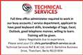 Full time office administator required