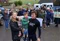 Father runs seven marathons in seven days and raises over £50k for research into son’s rare neurological condition