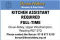 Kitchen Assistant required