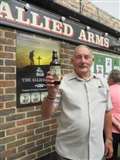 World War One commemorative ale presented to soldier's families