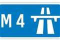 M4 reopens after earlier accident