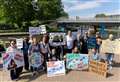 Newbury joins nationwide protests against record levels of sewage pollution