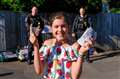 Florence’s NHS fundraiser is boosted by Thames Valley police