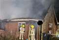 Firefighters tackle bungalow blaze