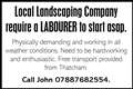Labourer Required