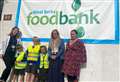 School pupils donate to food bank
