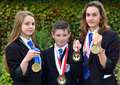 Not one, not two, but three gold medal winners