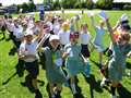 Thatcham pupils put their best fundraising feet forward